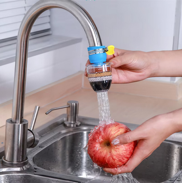Universal Multi Layers Anti-splash Water Tap Filter For Kitchen Faucet